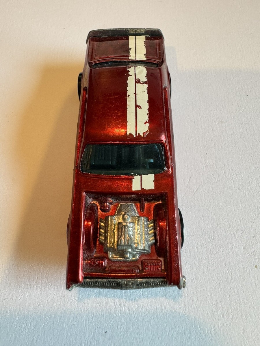1969 Hot Wheels REDLINE Nitty Gritty Kitty Red W/ Dark Interior HK