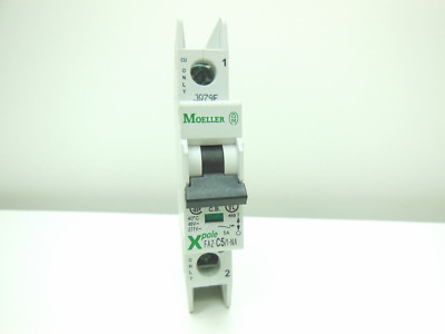Moeller X Pole FAZ-C5/1-NA 48V 277V Breaker 1 pole