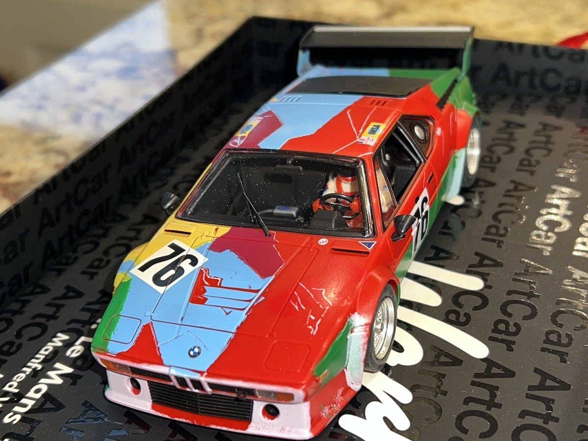 厳選スロットカー　FLY BMW M1 :Used E2028 Fly BMW M1 Special Edition Studioled 1:32 Slot Car