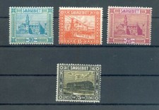 Saar 98/101 LUXUS** MNH POSTFRISCH 120EUR (72251