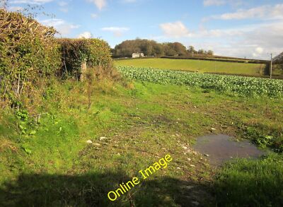 Foto 6x4 Ackerland westlich von Afton Uphempston aus der Kurve, aus der [[80 c2014