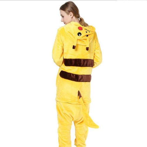Onesie00 Pikachu Pyjamas Party Outfits Kigurumi Nachtwäsche Kostüm DE5 # - Bild 10 von 16