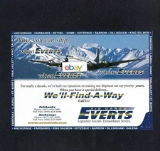 EVERTS AIR CARGO DOUGLAS DC-6A/B FREIGHTERS WE'LL FIND A WAY WHAT/WHEN/WHERE AD