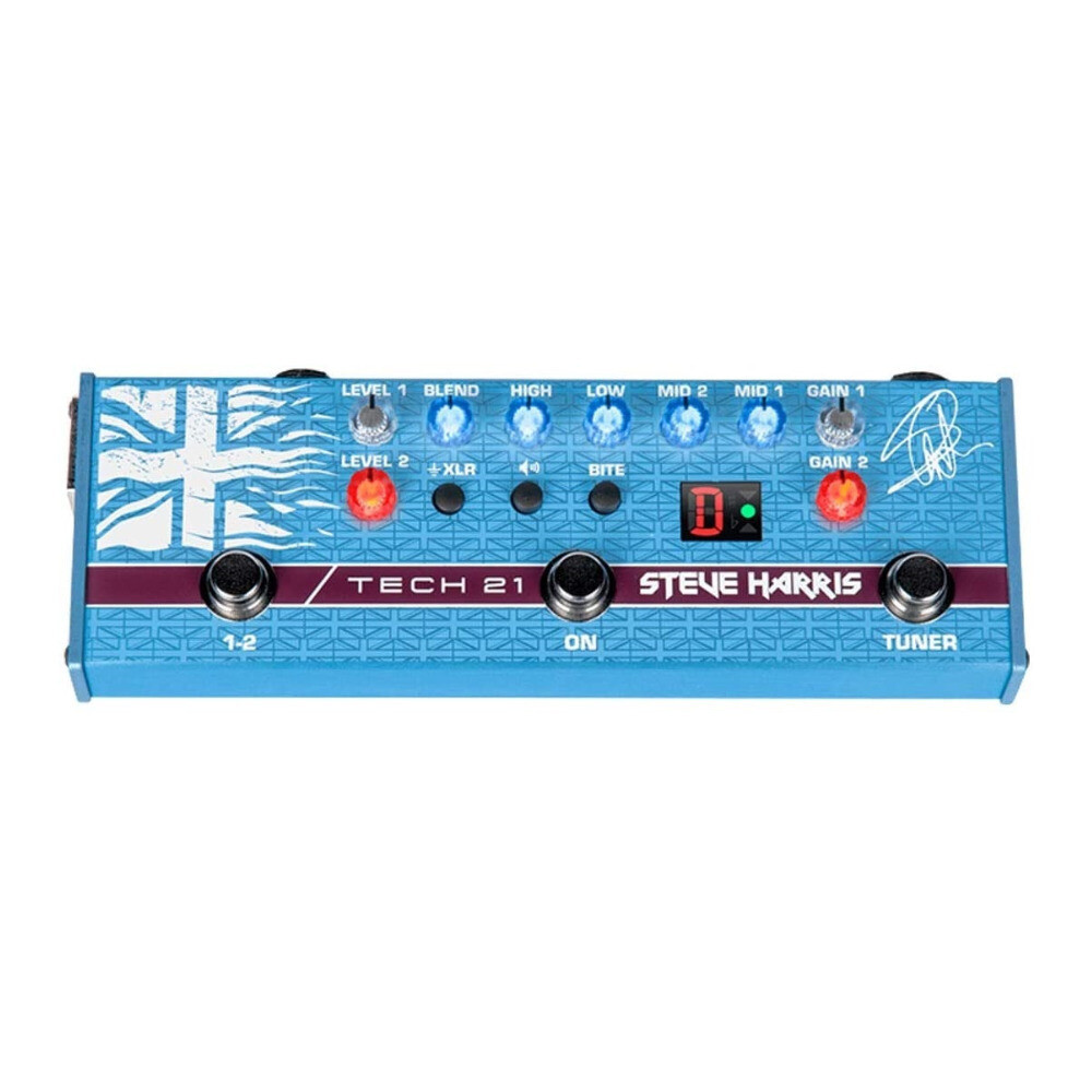 Фирменная педаль Tech 21 Steve Harris SH1 SansAmp 48990₽