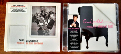 PAUL MCCARTNEY 2-FER: Kisses On The Bottom NEW + Memory Almost Full VG  (2 CDs)!