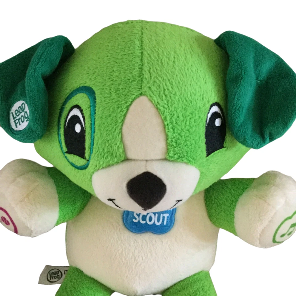 LeapFrog Interactive Plush Puppy Dog My Pal Scout Educational Baby Toddler 13 in - Image 2 of 4