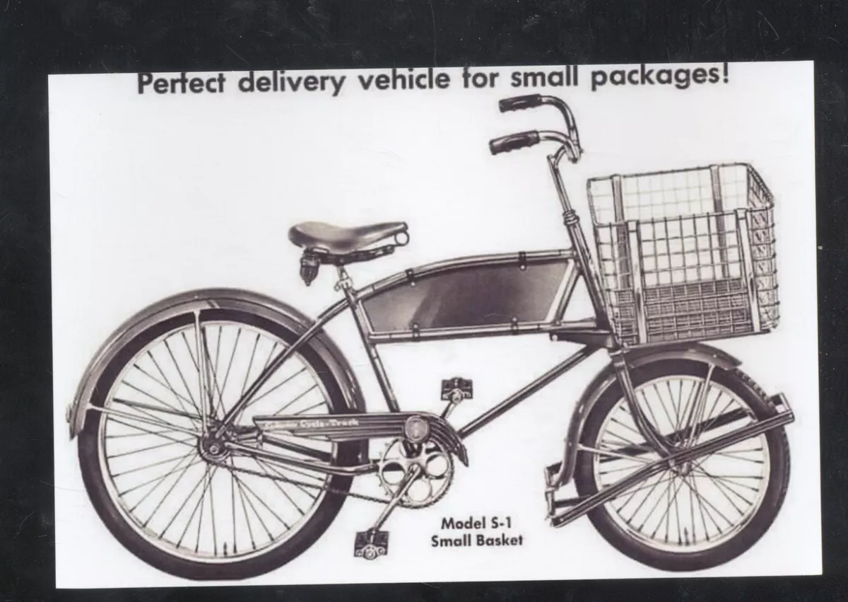 Vintage schwinn basket sales
