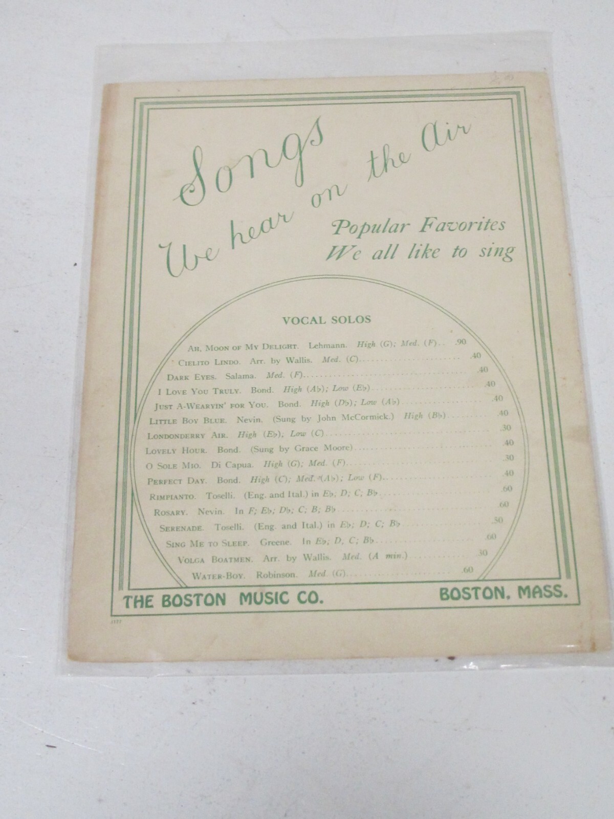 Lot of 7 Vintage Sheet Music eBay