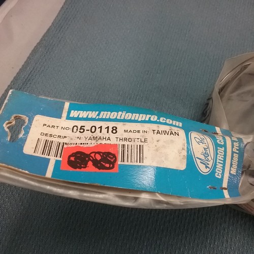 NEW MOTION PRO 05-0118 THROTTLE CABLE REPLACES YAMAHA - Afbeelding 2 van 2