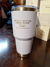 Disc Golf Lone Star Disc 32 oz Stainless Steel Tumbler Lavender