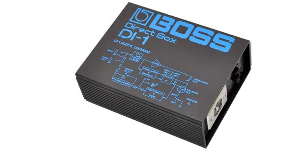 BOSS DI-1 Direct Box High-Performance Active Direct Box