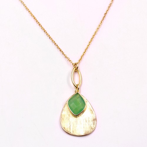 Fine 925 Silver Jewelry Natural Genuine Multi Gemstone Necklaces All 16+2" - Picture 2 of 26