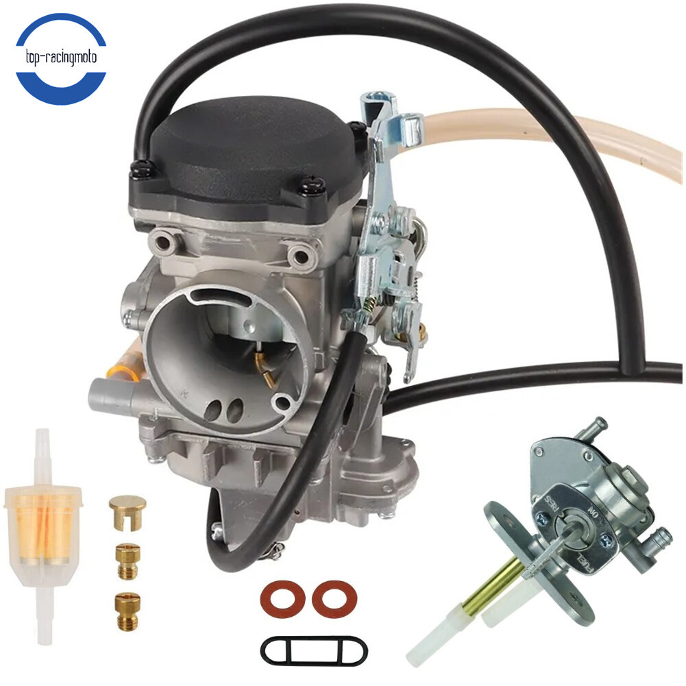 Carburetor And Fuel Petcock Valve Switch for 1995-2005 Kawasaki