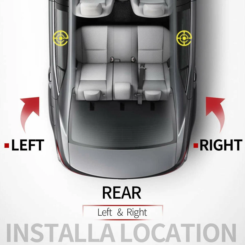 2x Reguladores de ventana trasera izquierda y derecha con motor para Toyota Tercel 1995 1996-1998 Foto 2 de 4