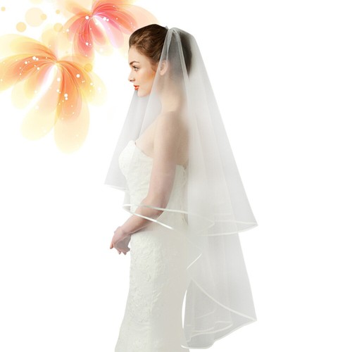 Abito da Sposa Accessori Pizzo Appliques Matrimonio Velo Sposa Matrimonio - Foto 7 di 11