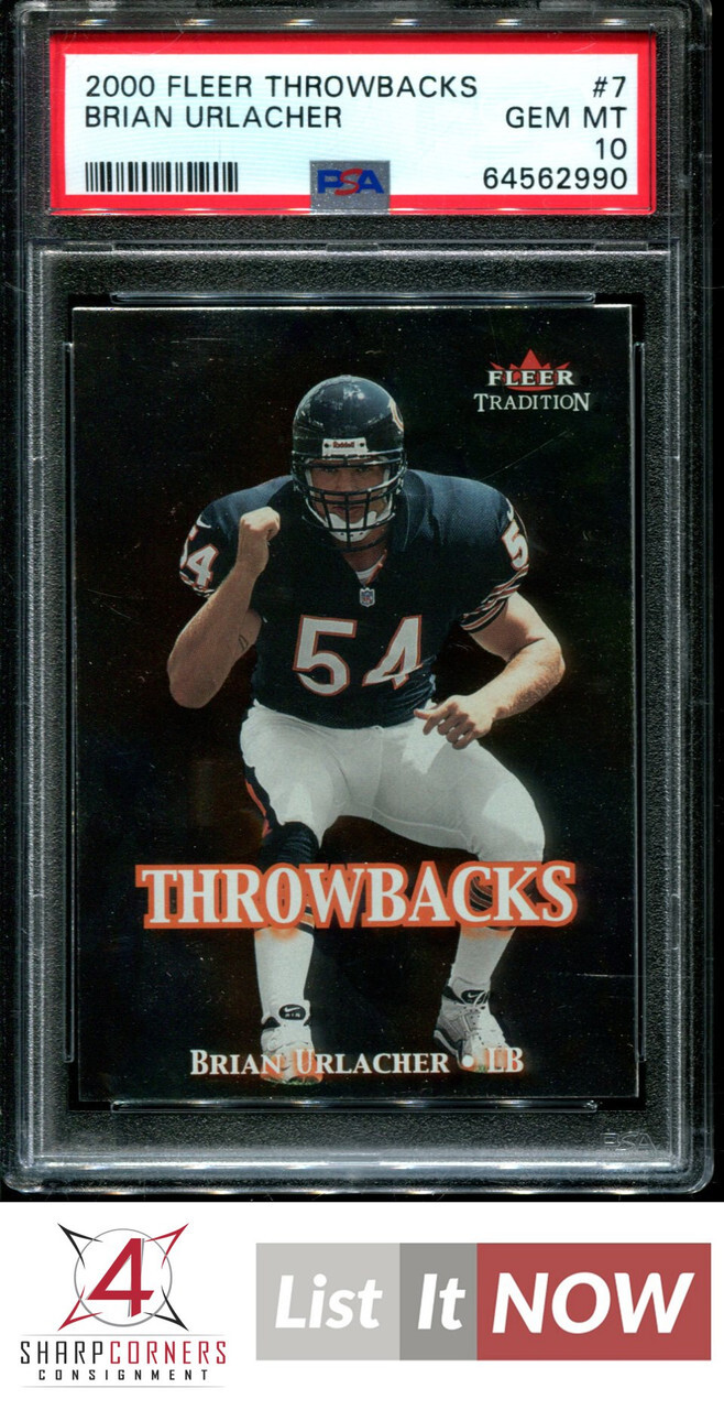 Brian Urlacher Fleer Throwbacks #7 Base