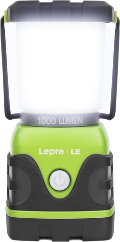 LE 1000LM Battery Powered LED Camping Lantern, Waterproof Tent Light with 4 Ligh - Picture 8 of 12