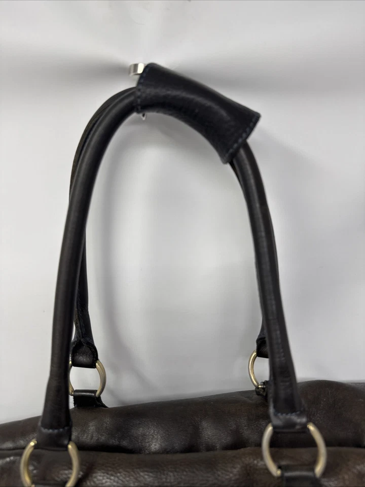 Bolso de Viaje Terrida Tangaroa Cuero Lujo Hecho en Italia Foto 4 de 4