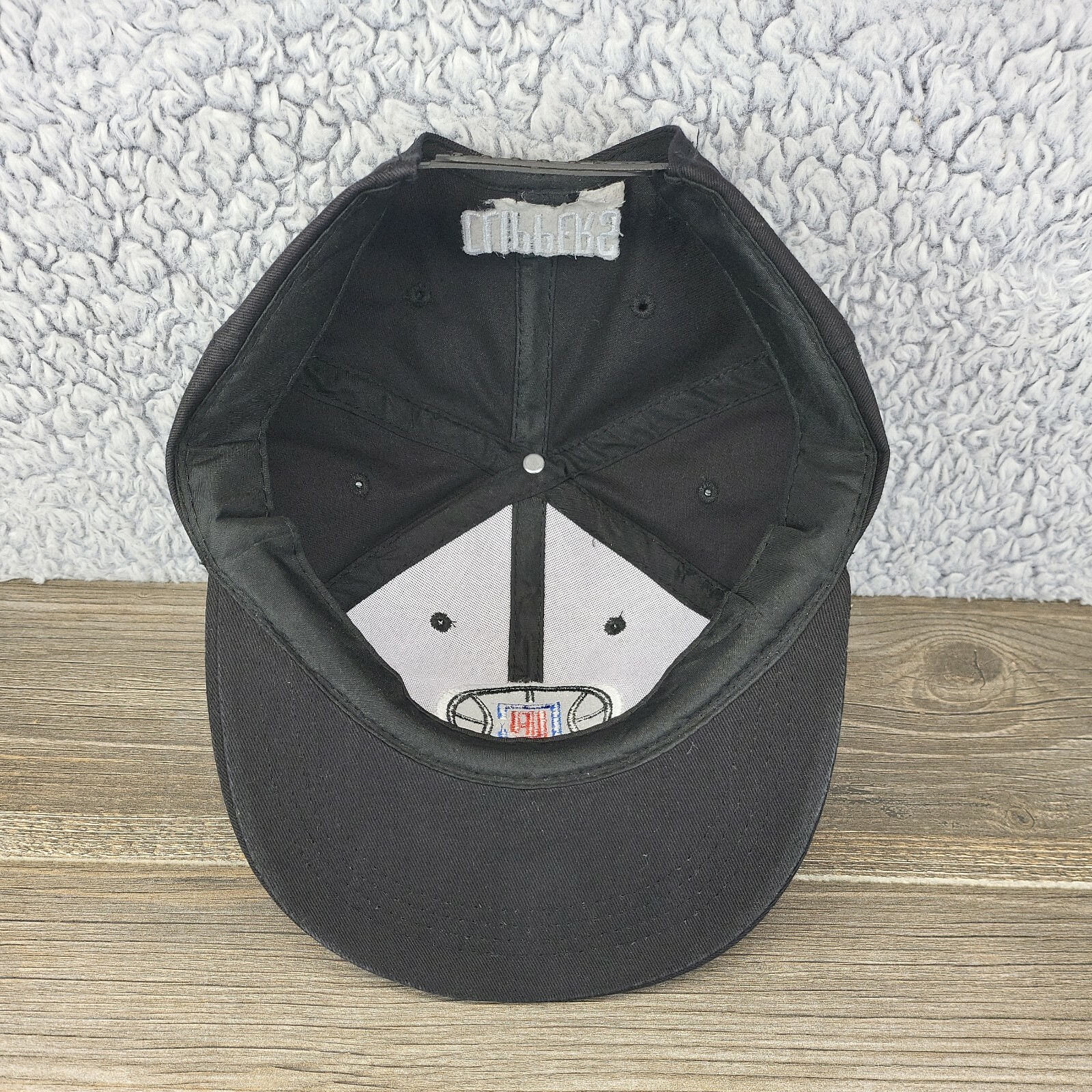 LA Clippers Snapback Hat Solid Black Baseball Cap… - image 9