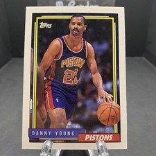 1992-93 Topps Danny Young #264 Detroit Pistons