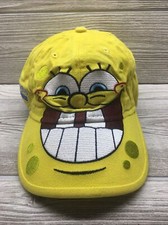 SpongeBob SquarePants Youth Hat Baseball Cap Zipback Adjustable Universal Studio