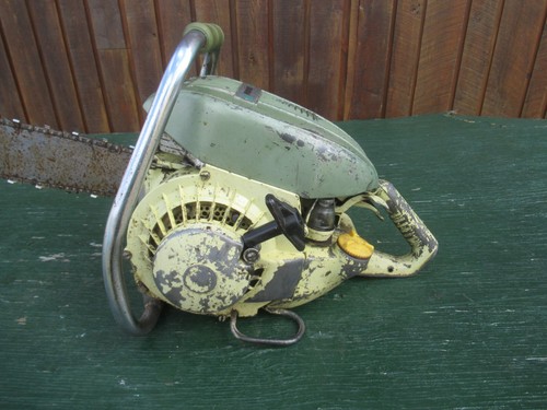 Motosierra vintage PIONEER 650 barra de 15" ¿IDEAL PARA REPUESTOS o para restaurar? - Imagen 2 de 11