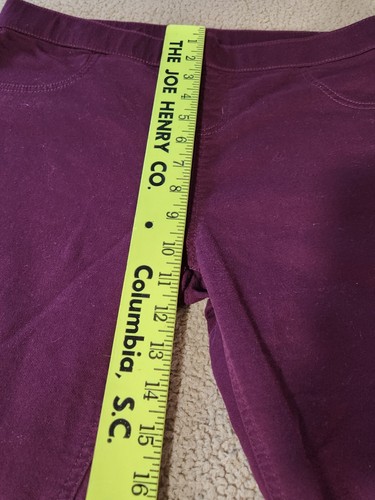 JUSTICE Mid Rise D Leggings Girls Size 20 Rhinestone Embellished Plus - Picture 9 of 11