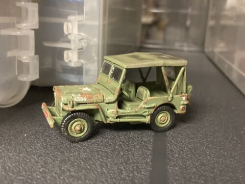 Johnny Lightning Greatest Generation CUSTOM Rusty Barn Find Jeep Willys WWII - Picture 2 of 4