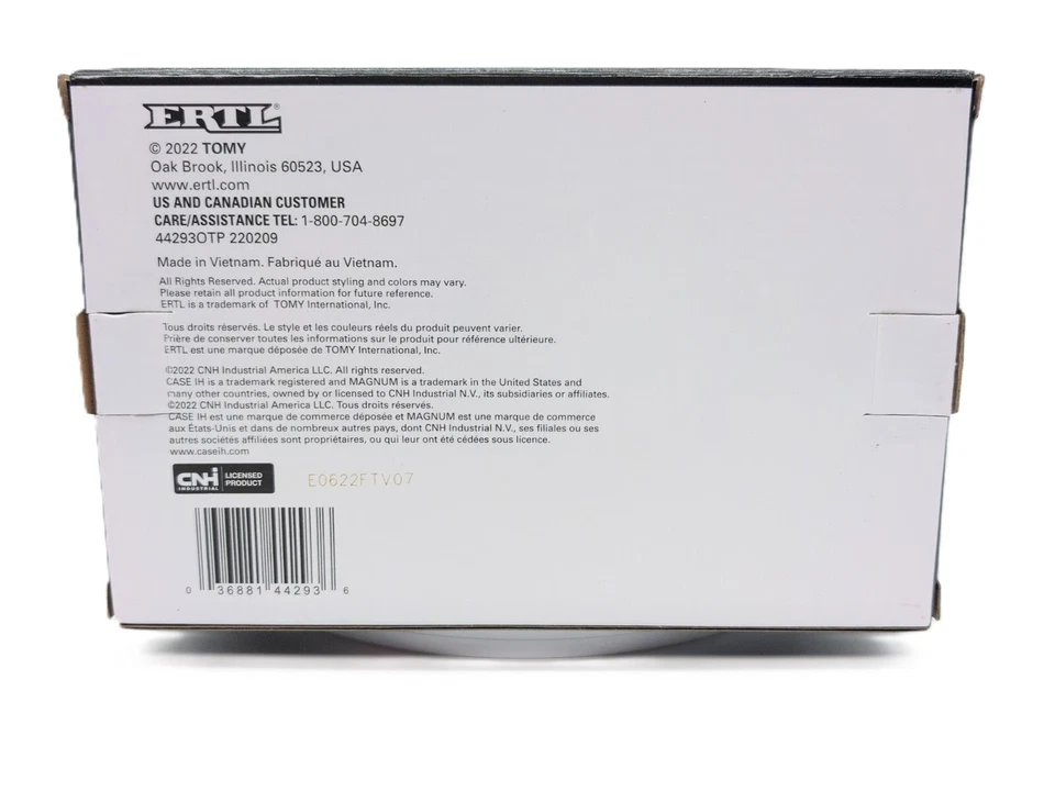 1/64 Case IH 9250 Tracked Combine With 40′ Draper Head, Rice Edition, 2022 Chase - Image 3 of 3