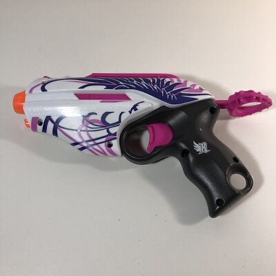 Nerf Rebelle Pink Crush Blaster Mini Pullback Gun 2013 Tested | eBay