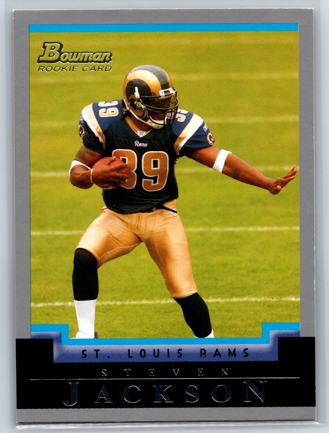 2004 Bowman Steven Jackson Rookie St. Louis Rams RC #260
