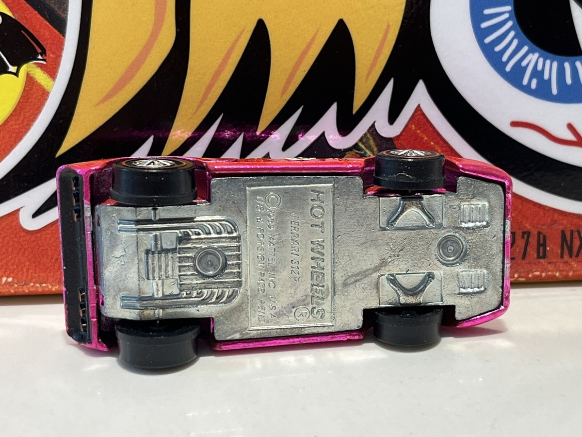 Hot Wheels Redline 1970 Ferrari 312P Hot NUCLEAR ☢️ Pink