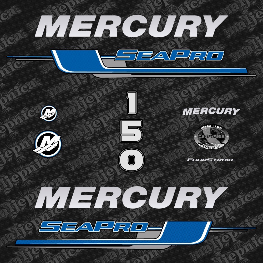 Mercury 20 (1999-2004) Camouflage Outboard Compatible Replacement