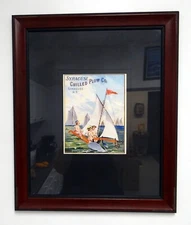 1897 "Syracuse Chilled Plow Co." Framed and Matted Print