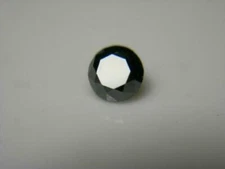 4 ct. Loose Round Black Diamond  For Jewelry Making Excellent Cut- Certified