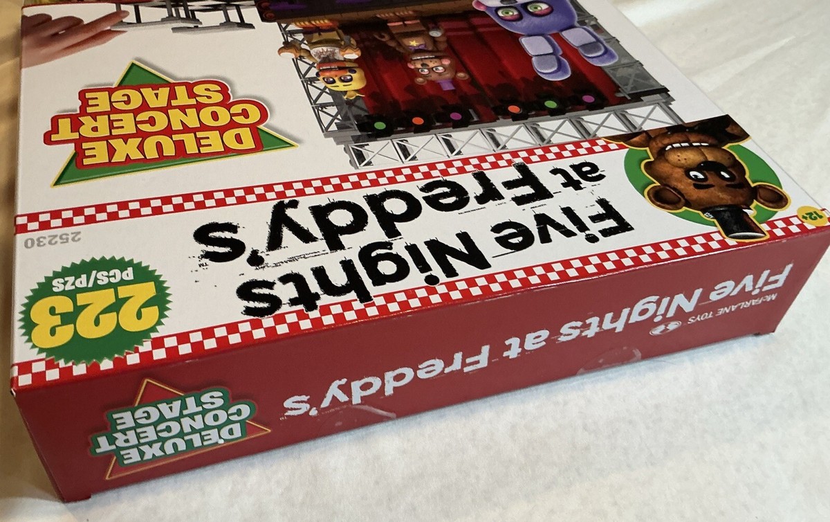 Five Nights At Freddy's Deluxe Concert Stage Construction Building