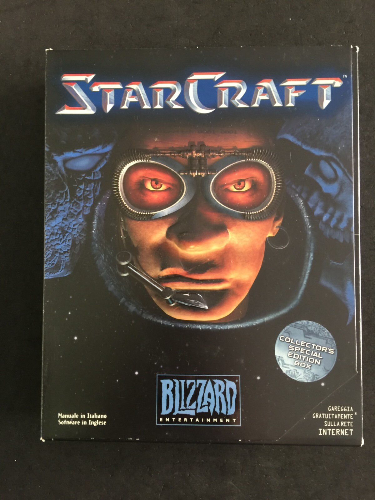 Starcraft Collector'special Edition Box PC Big Box CD ROM Italienisch Gebraucht