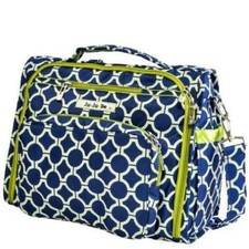 Ju-Ju-Be Classic Be Prepared Diaper Bag in Royal Envy Print with Stroller clasps