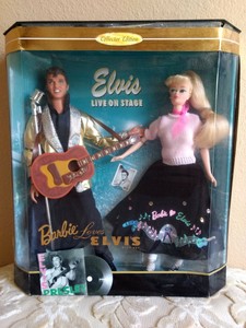 barbie loves elvis doll