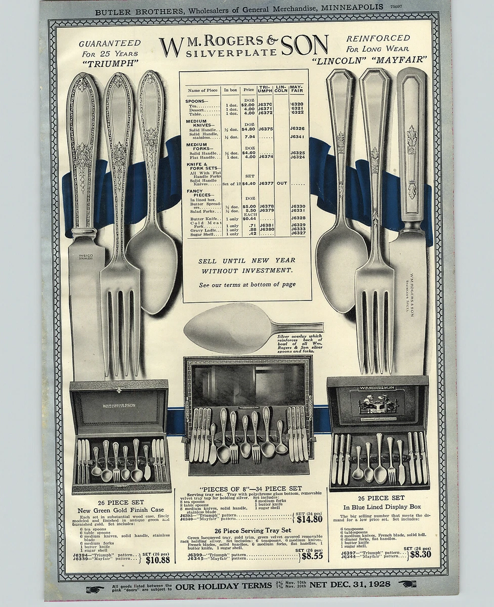 Triumph wm rogers store & son