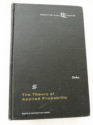 1968 HC Theory of Applied Probability (Electrical Engineering S.) by Richard C..
