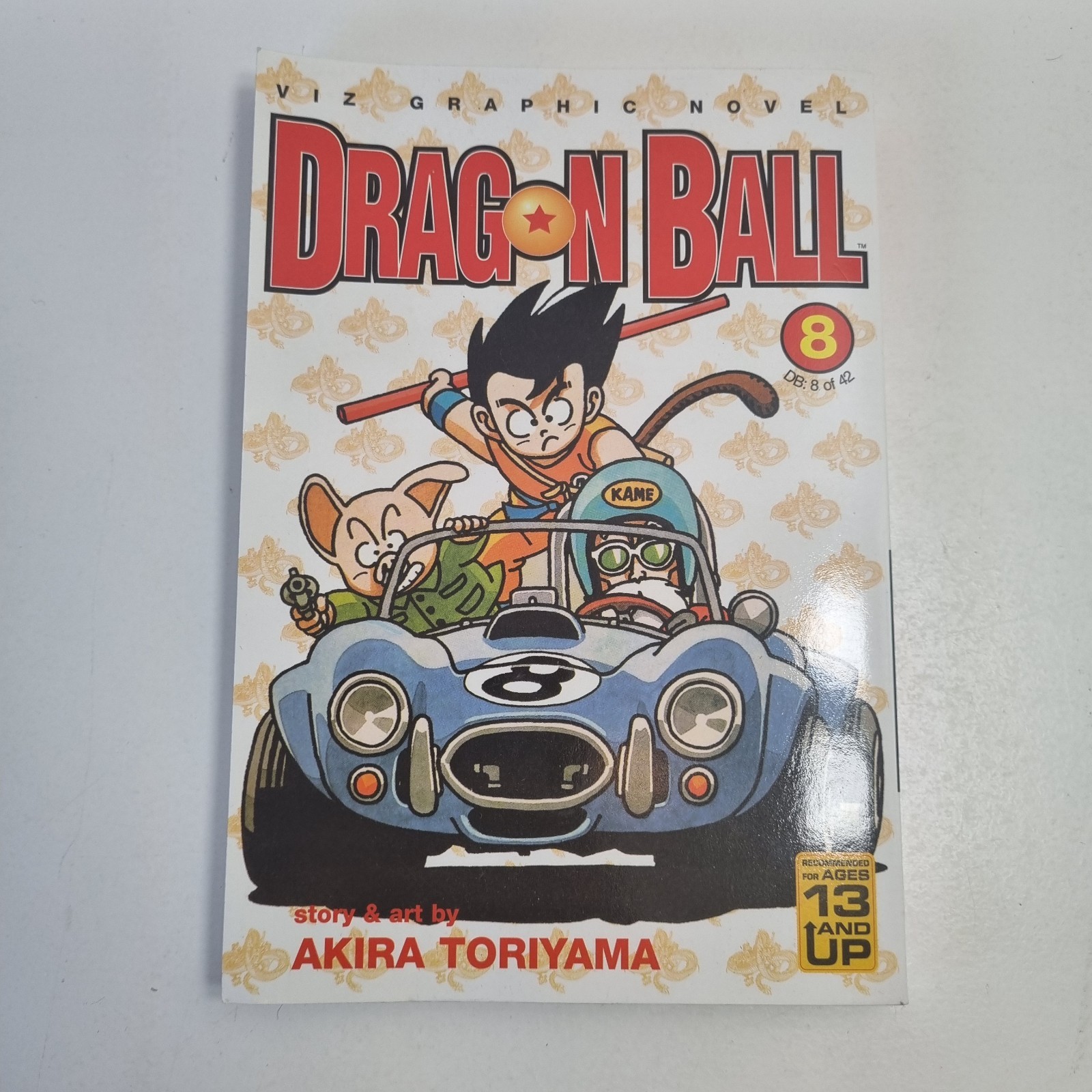 Dragon Ball Volume 8 Akira Toriyama Viz Graphic Novels Manga Paperback 2002