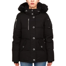 Moose Knuckles M32LJ129S 305 Women's Hooded Padded Jumper Slim Fit 101792589