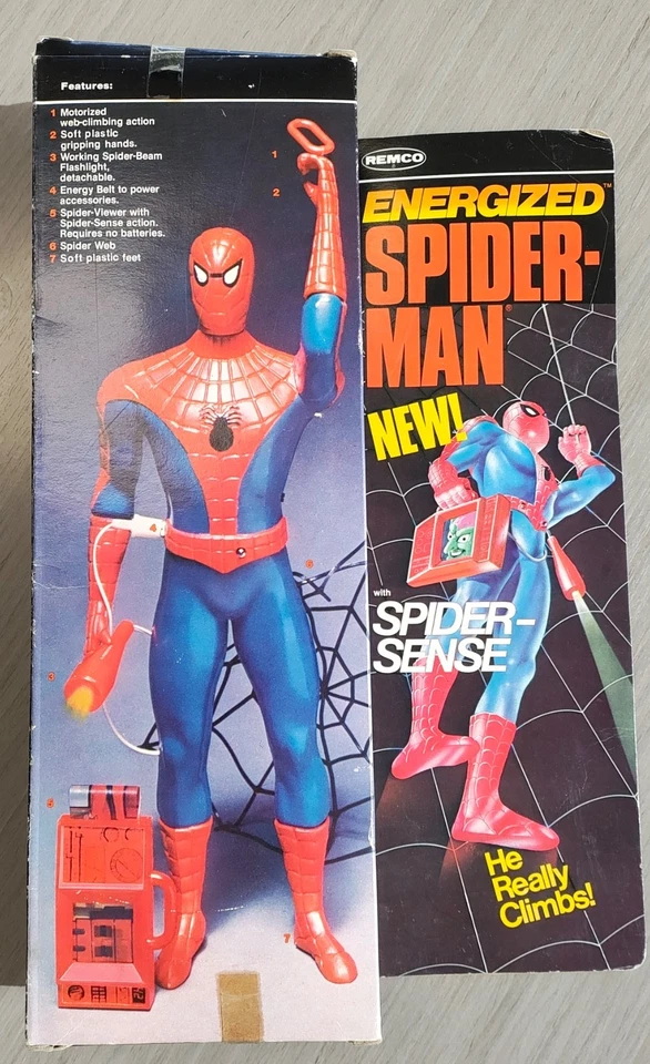 Vintage 1978 Remco Energized Spider-Man Action Figure - Image 2 of 4