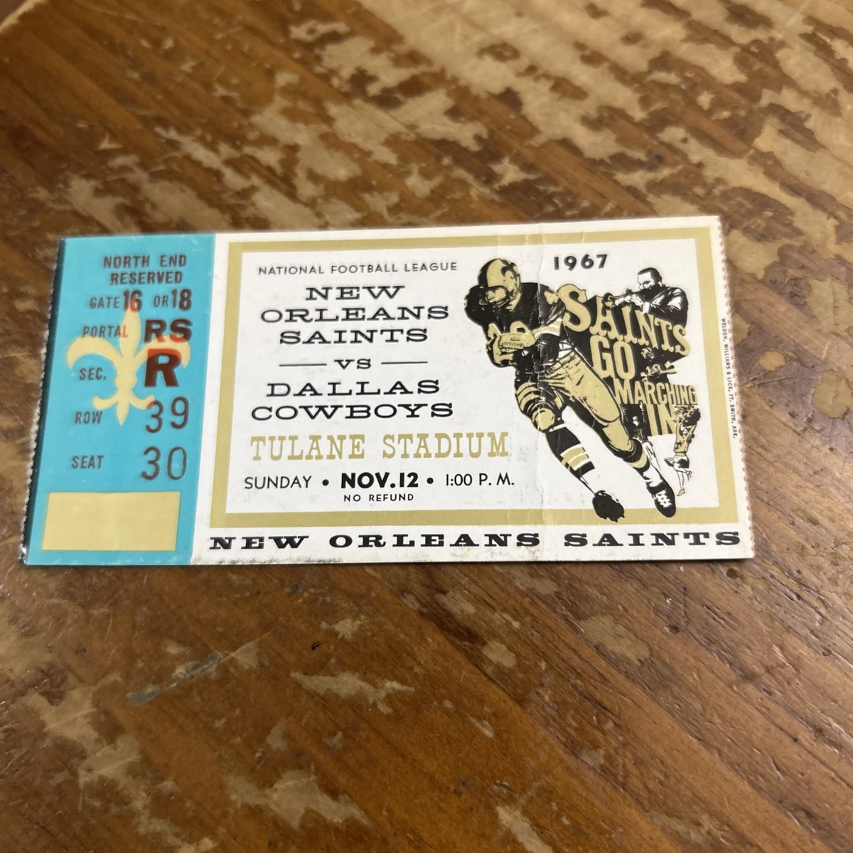 New Orleans Saints Vintage Memorabilia for sale | eBay
