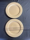 Two (2) PIER 1 New Essentials Butter Salad Plates 8 5/8 in 8.5” Brazil Ironstone — photo 10