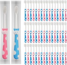 50pcs Toothbrush Set, Manual Toothbrushes, Soft Bristles, Age 2 Children, In...