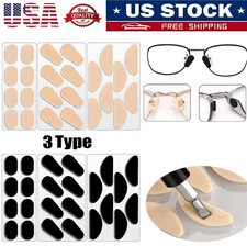 3 Types  Anti-Slip Foam Stick On Nose Pads For Eyeglasses Sunglasses Glasses USA