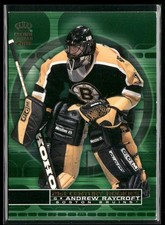 2000-01 Pacific Crown Royale Andrew Raycroft 21st Century Rookies #2 Bruins