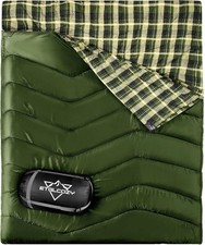 XL Queen Double Sleeping Bag, 2 Person